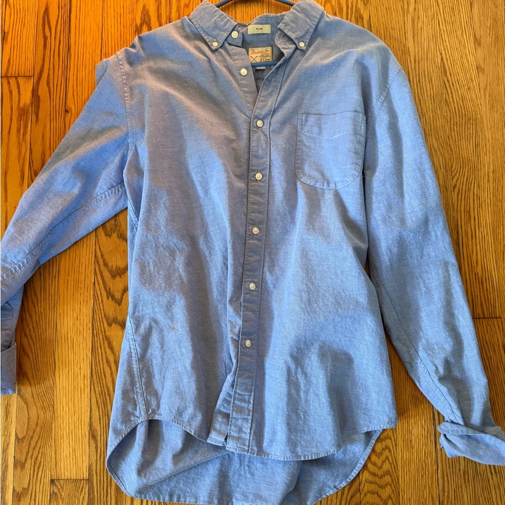 J. Crew Light Blue Oxford Shirt